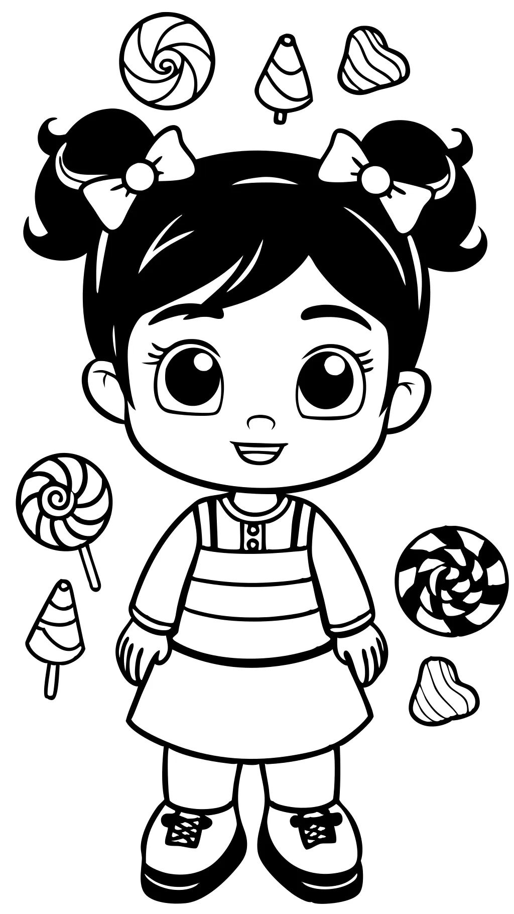 vanellope coloring pages